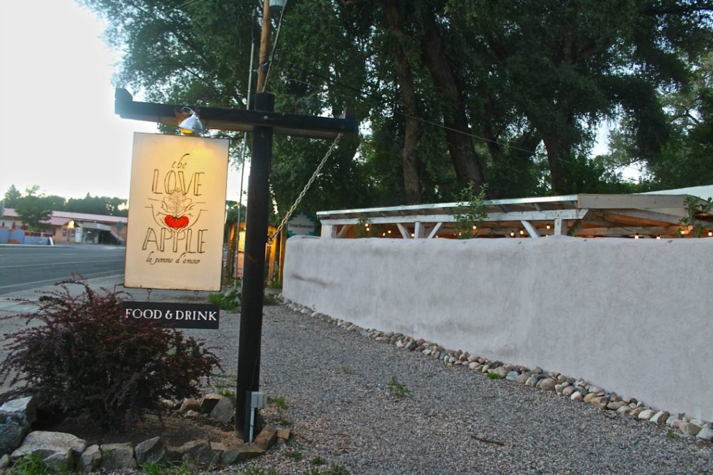 The Love Apple in Taos, New Mexico is what farm to table dining is all about. Exquisite food and a gorgeous ambiance made it one of my favorites ever. Where to eat in Taos, New Mexico, Best Restaurants in Taos New Mexico, Things to do in Taos, New Mexico, Vegetarian Food Taos, Farm to Table Food Taos, New Mexico