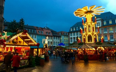 Christmastime in Heidelberg, Germany