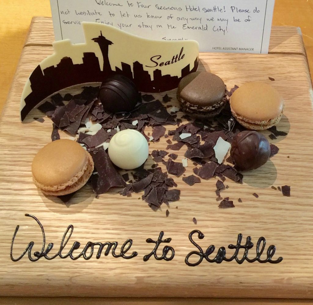 Four Seasons Seattle in the heart of downtown Seattle offers easy access to local attractions, great food, and a gorgeous rooftop pool. Four Seasons Seattle Hotel Review, Where to stay in Seattle, Best Seattle Hotels, @fourseasons @fsseattle