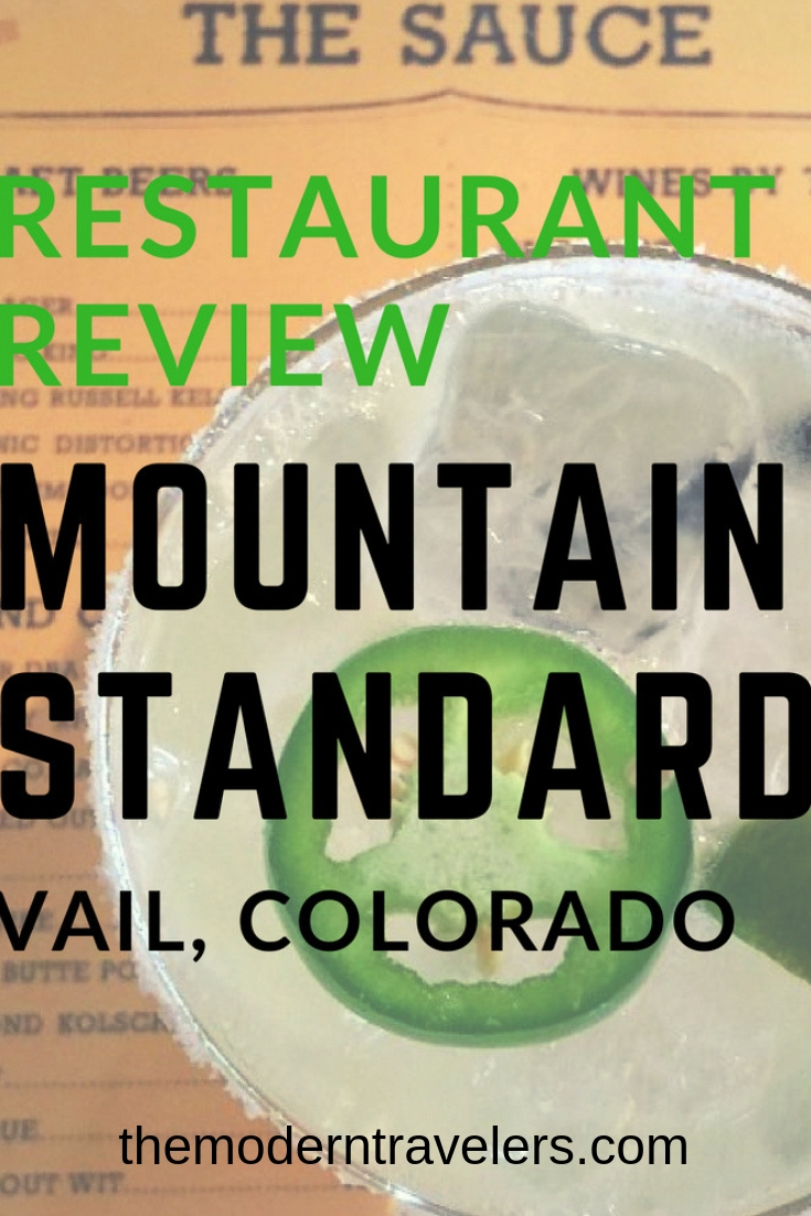 Mountain standard vail the modern travelers