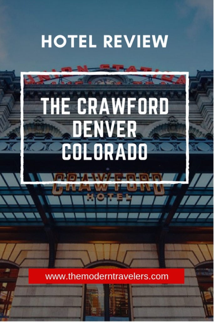 The Crawford Hotel Denver, Colorado Review. The Crawford is a unique, spectacular luxury hotel in my favorite Denver location: Denver Union Station. This hotel is an absolute must for your Denver holiday. Where to stay in Denver, What to do in Denver, Best hotels in Denver Colorado. 