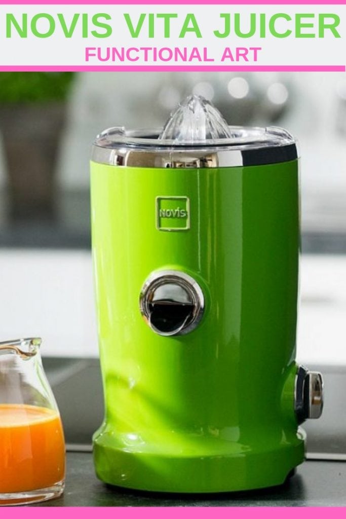 Novis Vita Juicer Review. This gorgeous juicer is as functional as it its beautiful.