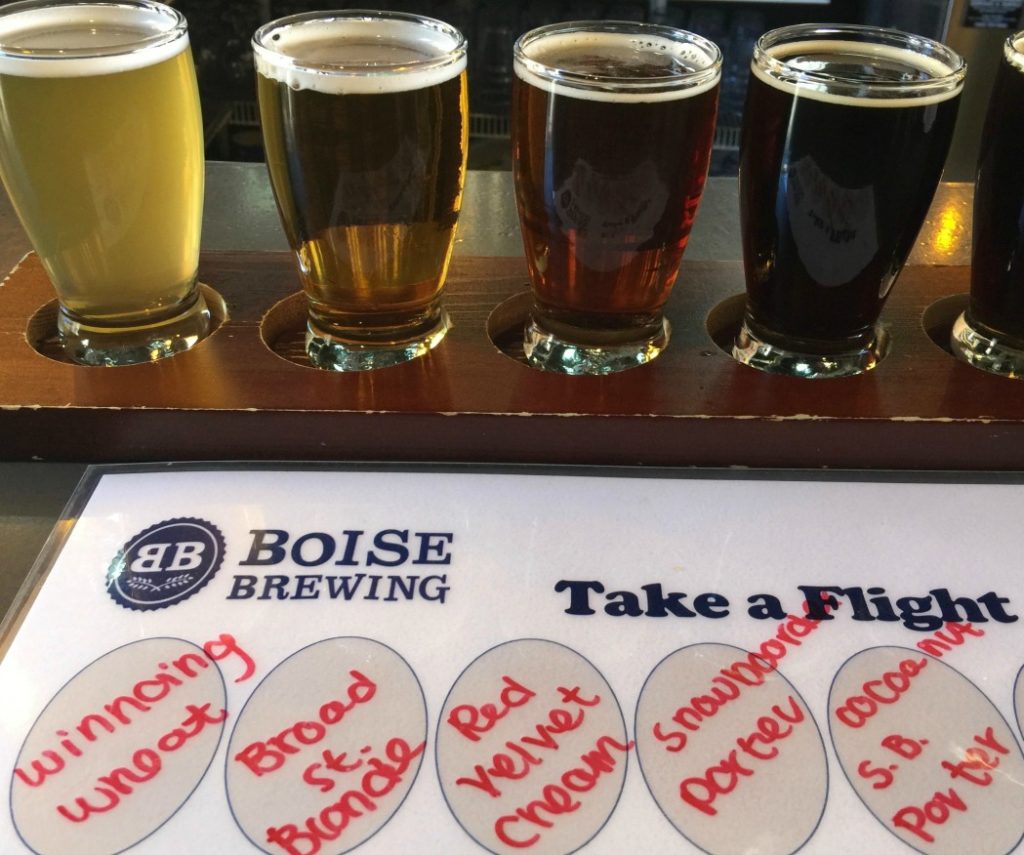 Boise Brewing is an unassuming microbrewery that has the best beer I've ever tasted. Located in downtown, it's cozy and very local-owned by the community. Where to drink beer in Boise, Idaho. Best craft beer in boise, things to do in Boise, Microbreweries in Boise. 