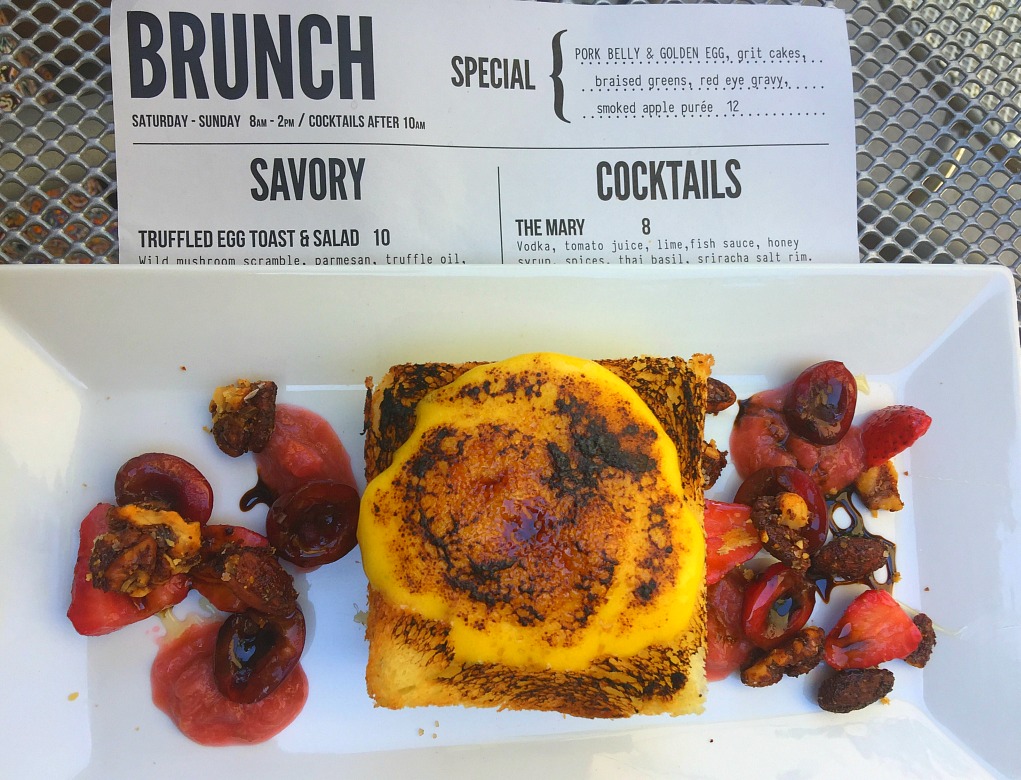 Brunch: Modern Hotel and Bar, Boise. Brunch at the Modern is an internationally inspired adventure and culinary masterpiece. It's a Boise must for foodies. Where to eat in Boise, Idaho, Best brunch in Boise, where to eat in Boise, Best Food in Boise, Farm to Table food in Boise.