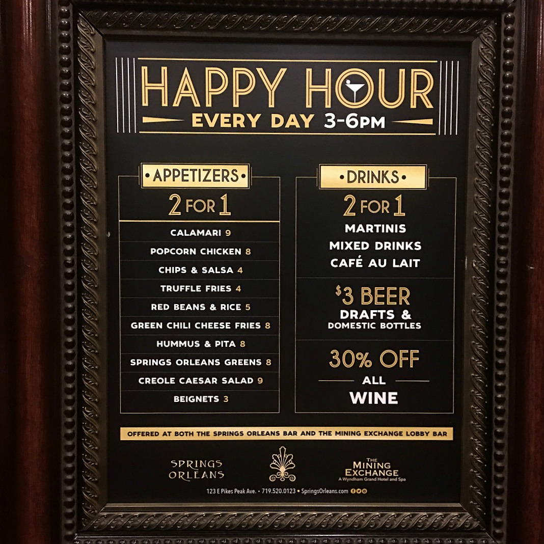 Wyndham Mining Exchange Colorado Springs The Modern Travelers   Wyndham Mining Exchange Happy Hour 