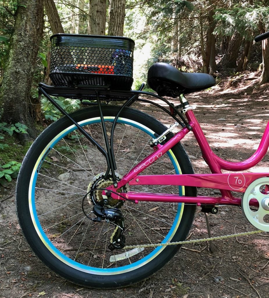 electra townie bike rack