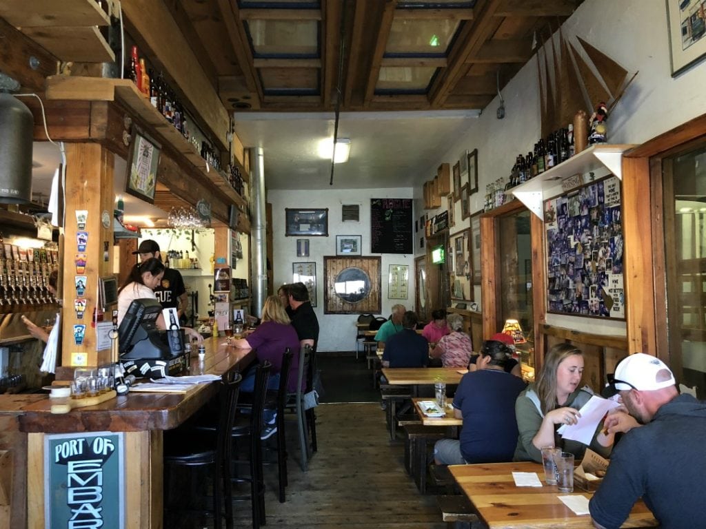 Rogue Ales Newport Brewery Review. Rogue Ales Headquarters. Where to eat on the Oregon Coast. Things to do in Newport Oregon. Best Places to Eat and Drink in Newport Oregon, Best Beer Oregon Coast, Craft Beer Oregon, Beer Travel