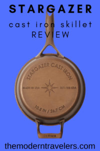 Stargazer Cast Iron Skillet Review. This skillet is a modern take on an old classic, and a must-have for any kitchen. It's as beautiful as it is functional. Machined Cast Iron Skillet. Non Toxic Non Stick Cookware, Best Value in Cast Iron Skillets.